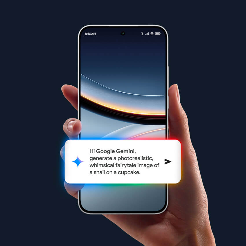 POCO F7 su „Google Gemini“