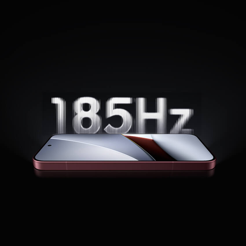 6,9 colio, 185 Hz ultraryškus AMOLED ekranas